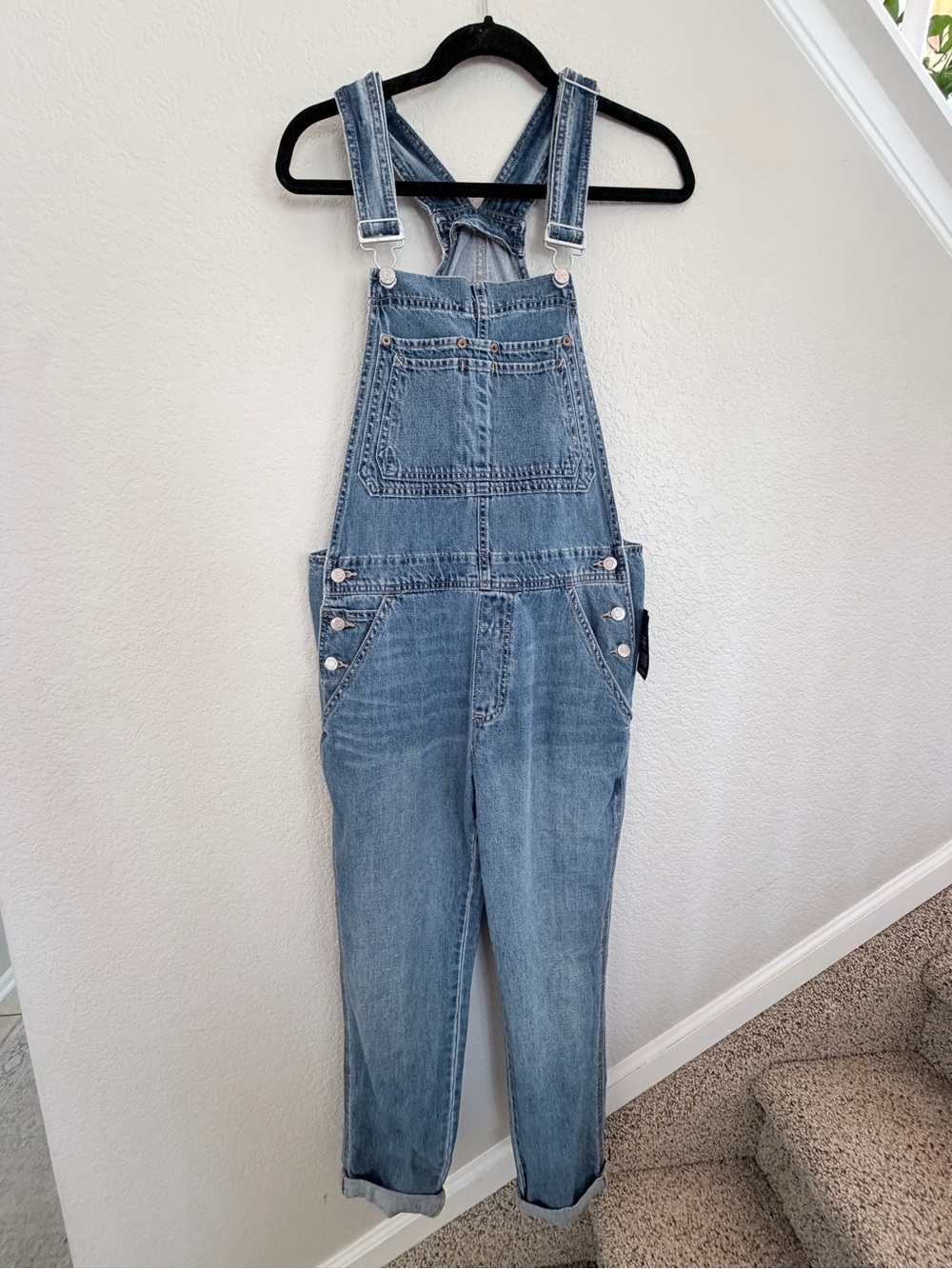 GAP Denim Overalls | Size Small Tall | NWT | Light Wash